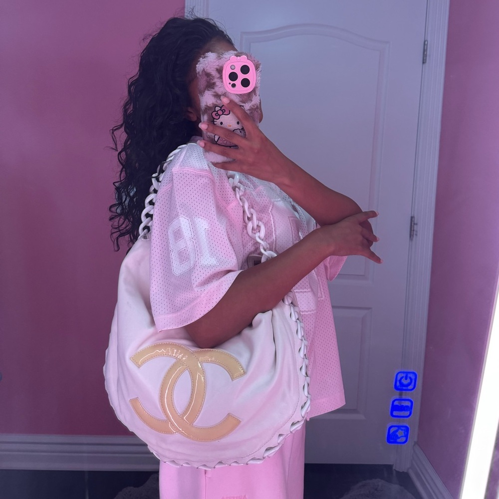 CHANEL Vintage Chainlink Hobo bag